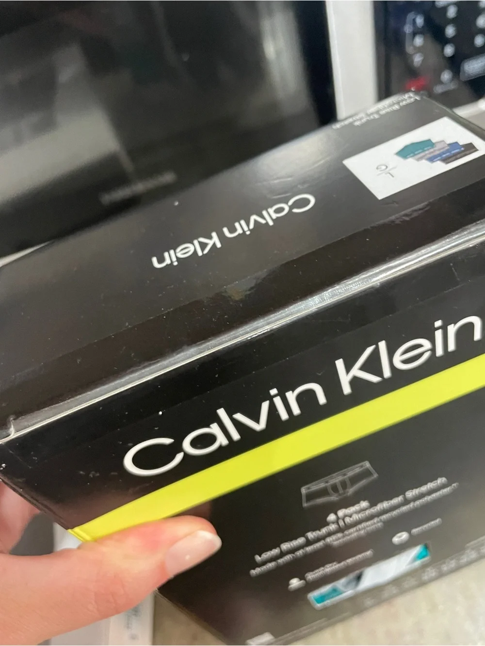 Two Packs of 4 Calvin Klein Men’s Microfiber Stretch Boxer Briefs